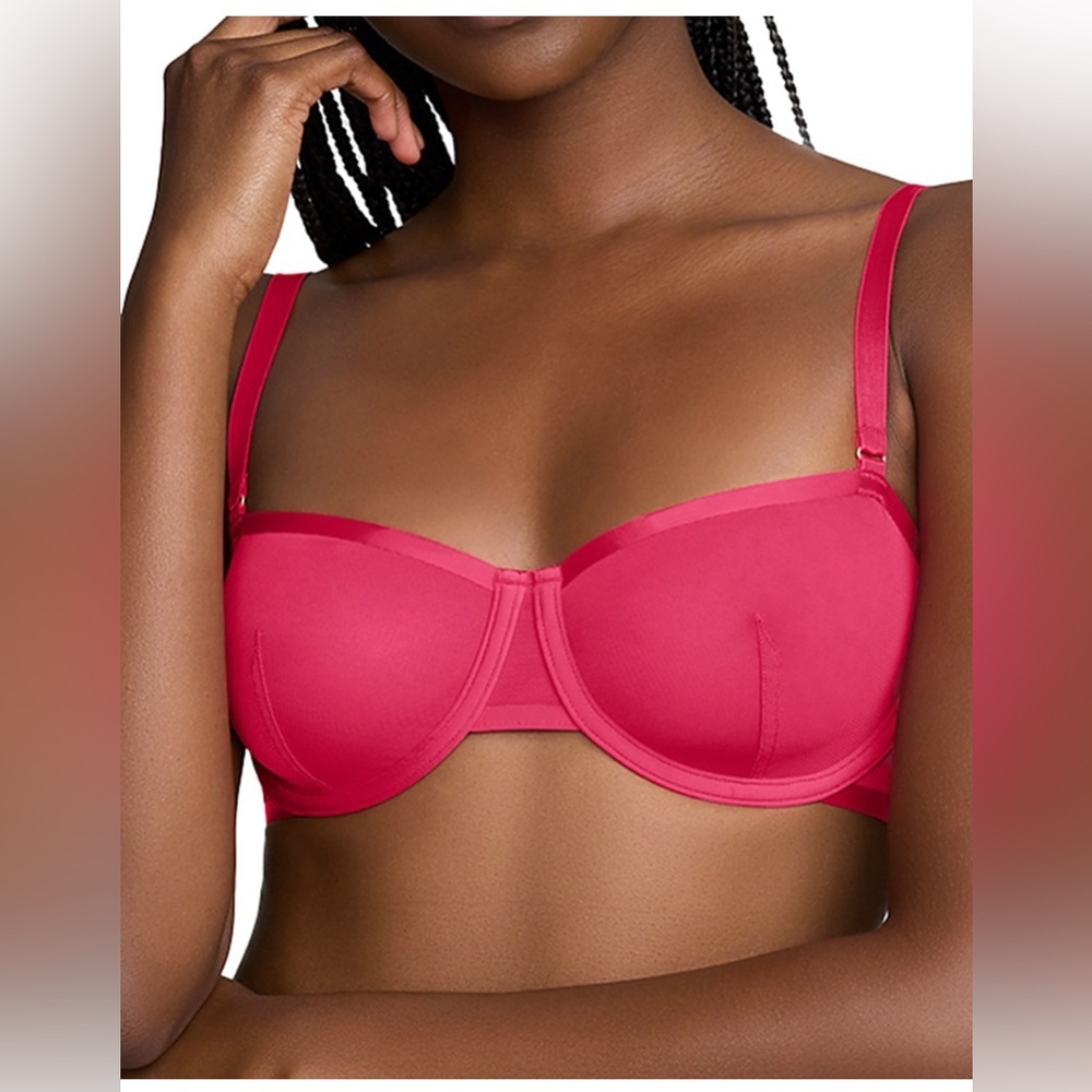 Women's Hot Pink Underwire Bra